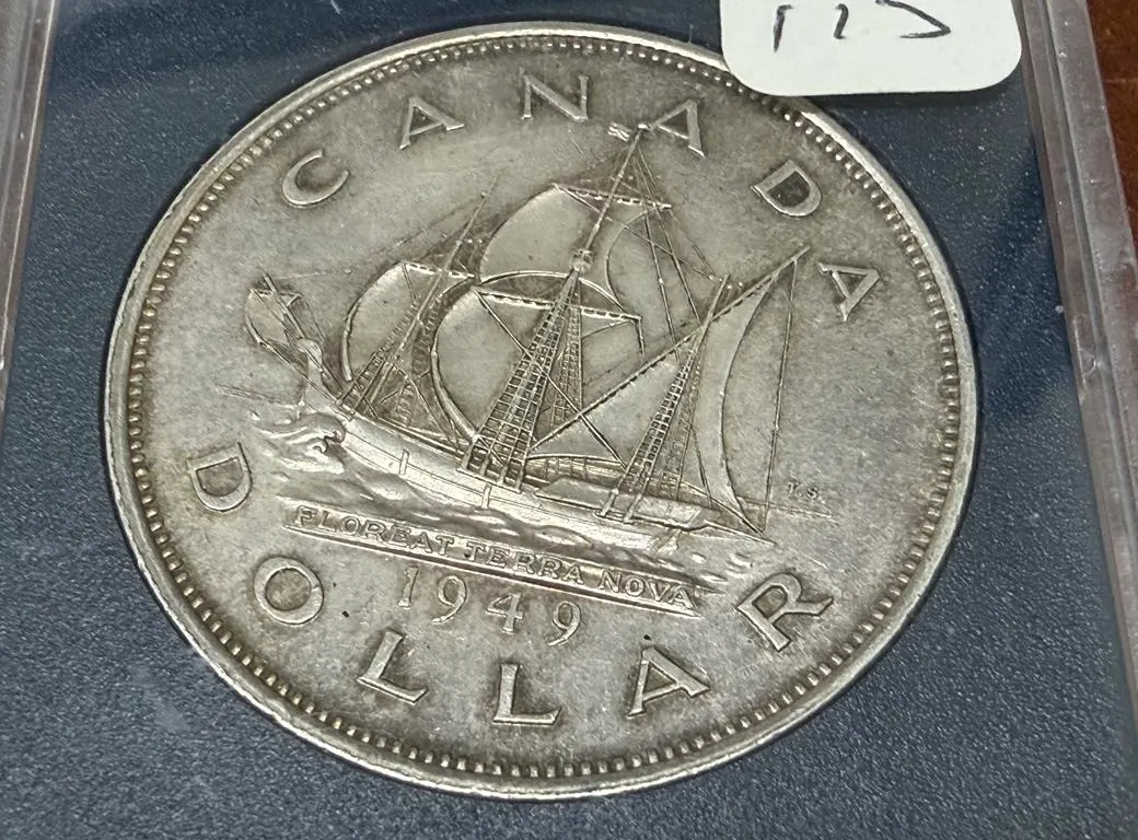 1949 Cdn Silver Dollar