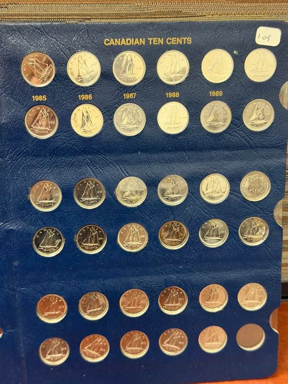 1985-2019 Cdn Proof Like Dimes