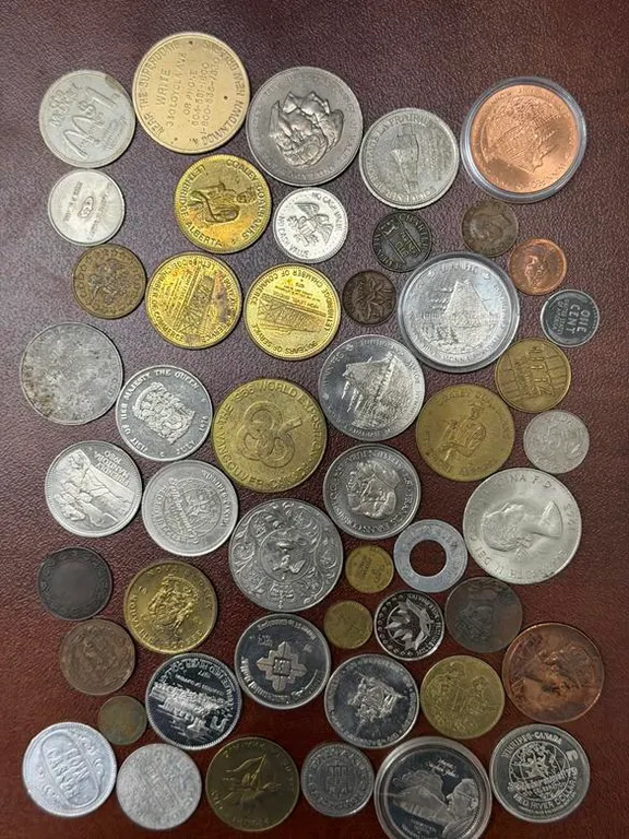 (49) Tokens, Medallions and Coins