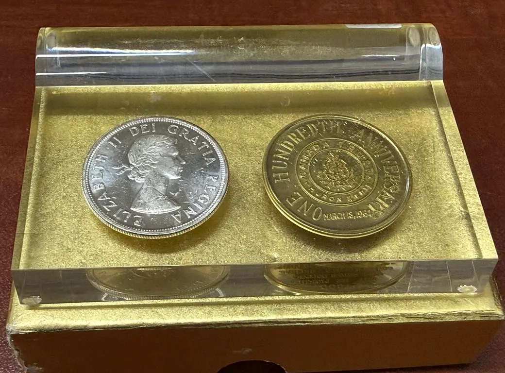 1964 Cdn Silver $ in Canada Trust Anniv Set
