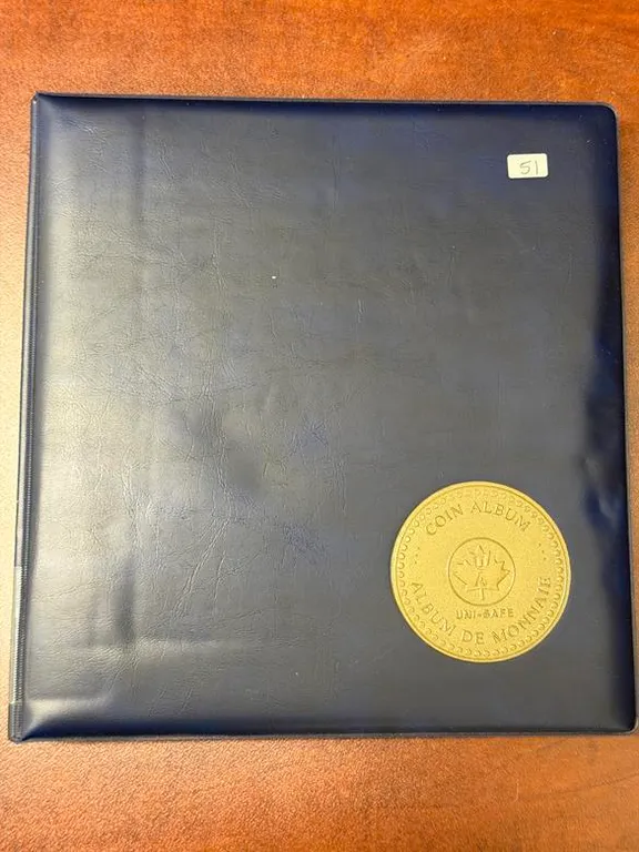Cdn & Foreign Coin Album- Some Silver (Approx 117)