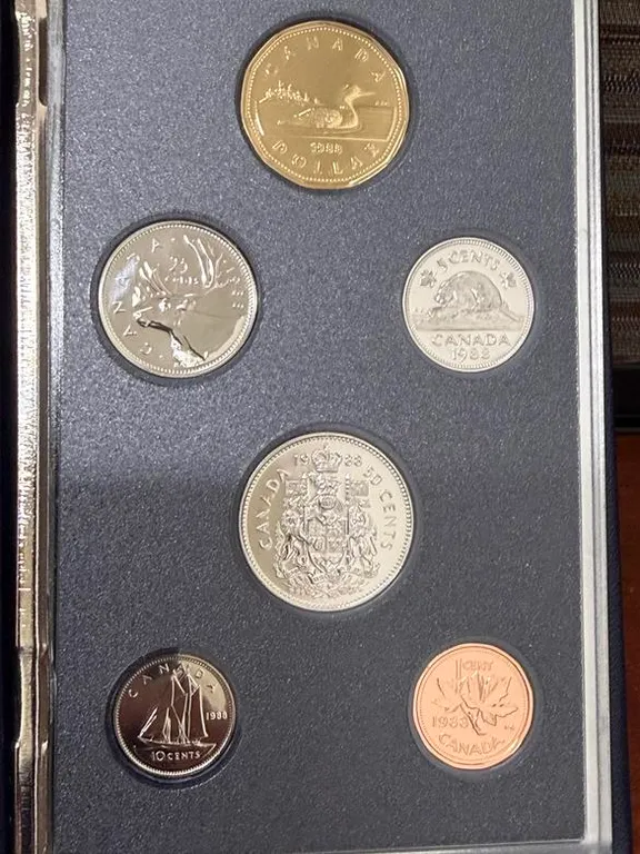 1988 Cdn Specimen Set