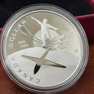2009 Proof Cdn Silver Dollar - 92.5 Silver