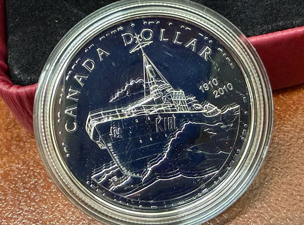 2010 B. UNC Cdn Silver Dollar - 92.5 Silver