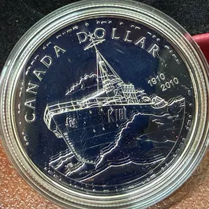 2010 B. UNC Cdn Silver Dollar -  92.5 Silver
