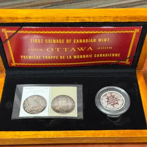 2008 RCM, 100th Anniv. Coin & Stamp Set