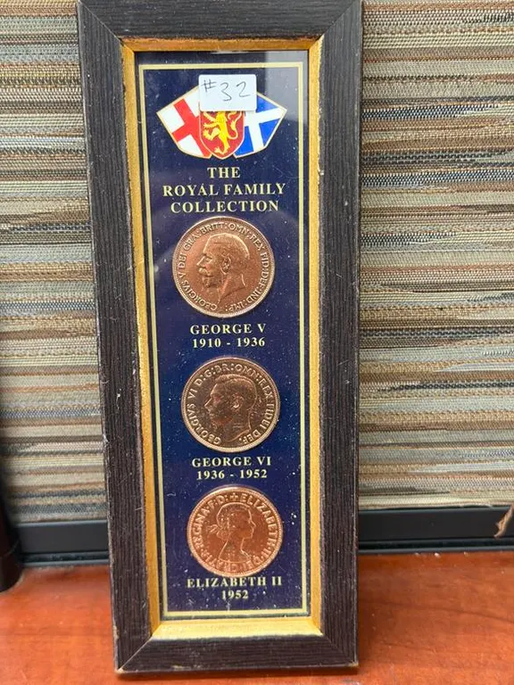 The Royal Family' G.B. Lg Penny Collection