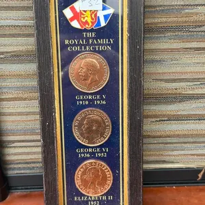 The Royal Family' G.B. Lg Penny Collection