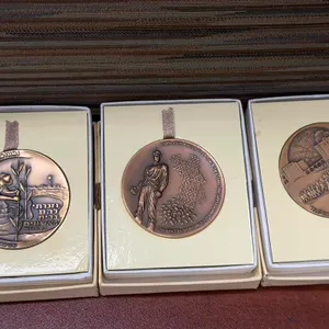 3 Different Large Israel State Medals