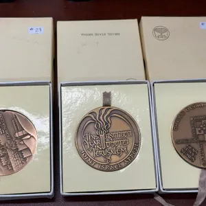 3 Different Large Israel State Medals