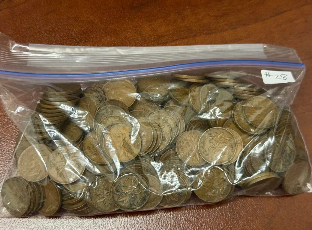 (200) Cdn George VI Pennies