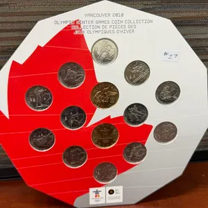 2010 Cdn Vancouver Olympics Coin Set