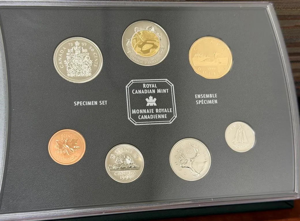 1999 Cdn Specimen Set