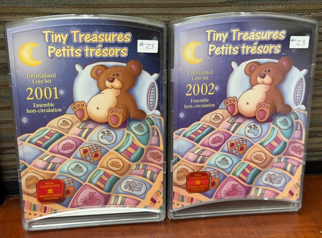 2001/2002 Cdn Tiny Treasures Sets