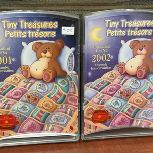 2001/2002 Cdn Tiny Treasures Sets