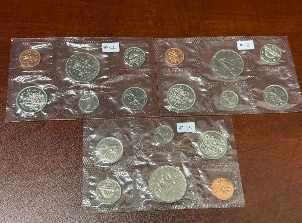 1971, 1969, 1968 Cdn Proof Like Sets