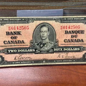 1937 Cdn $2 Bill - VG+