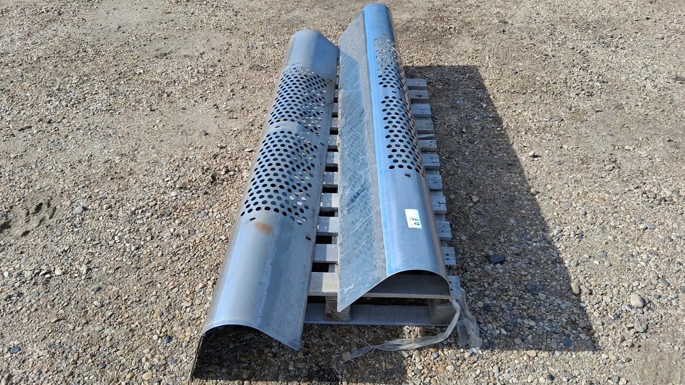 2- Kenworth Exhaust Heat Shields