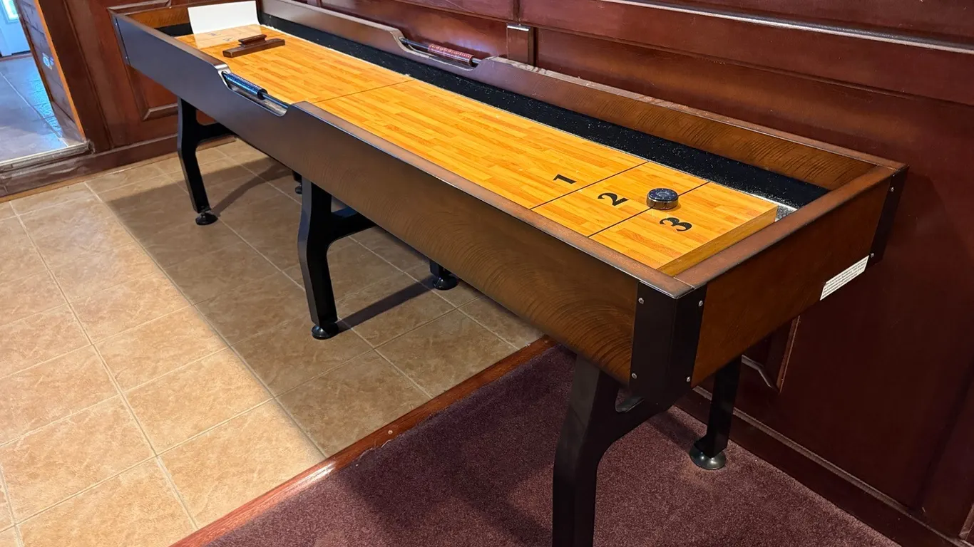 Shuffle Board & Gun Safe *See Pictures **This item SOLD LIVE ON-SITE ONLY!!