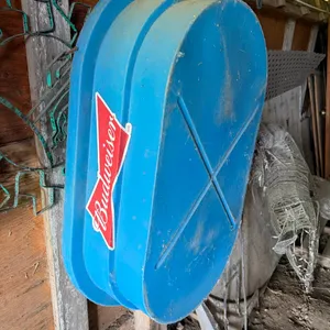 Yard Cart & Budweiser Tub/ Water Trough *See Pictures **This item SOLD LIVE ON-SITE ONLY!!