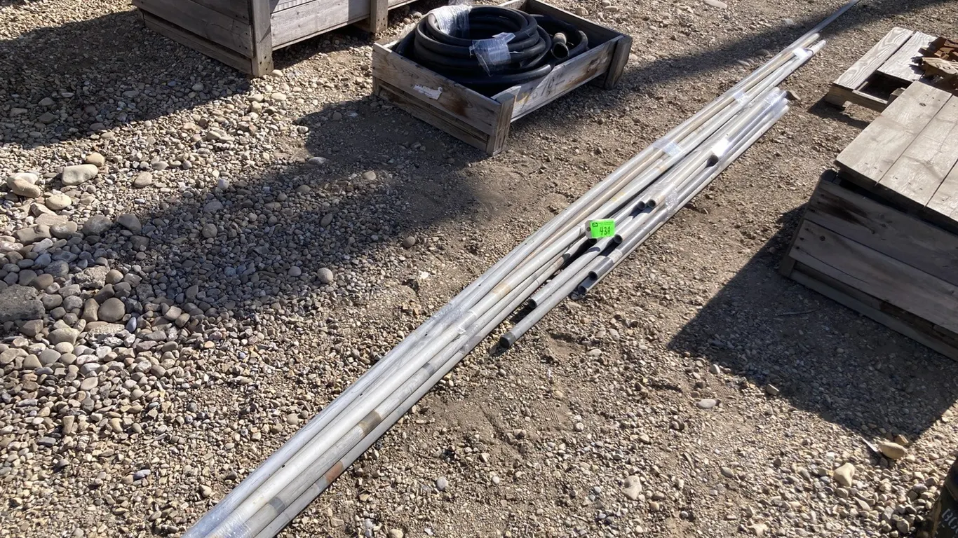 Quantity of 1" Bulk Sprayer Boom Poly/PVC Pipe