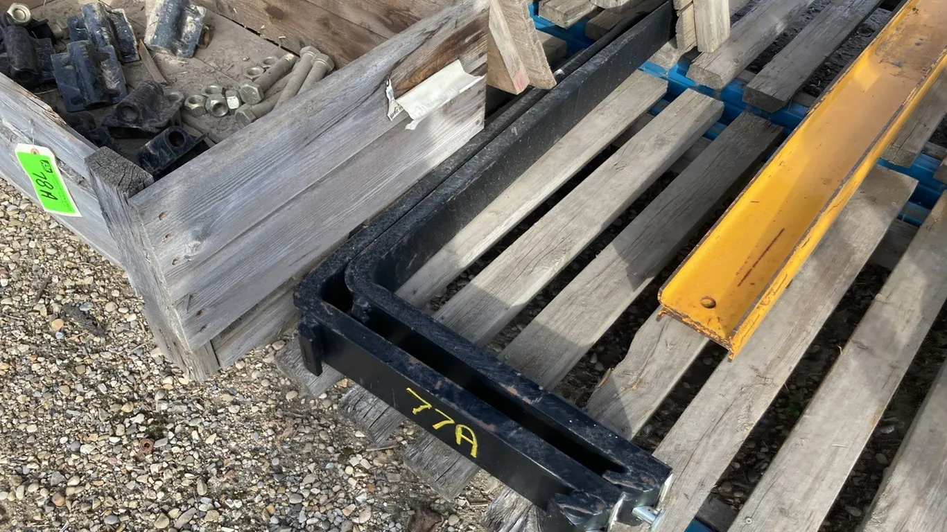 (2) Approximately 4' Pallet Forks