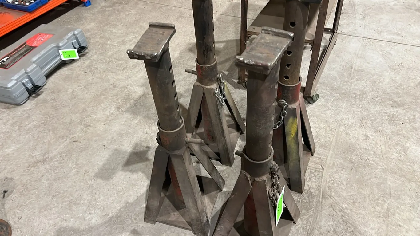 Set of (4) Heavy Duty Jack Stands