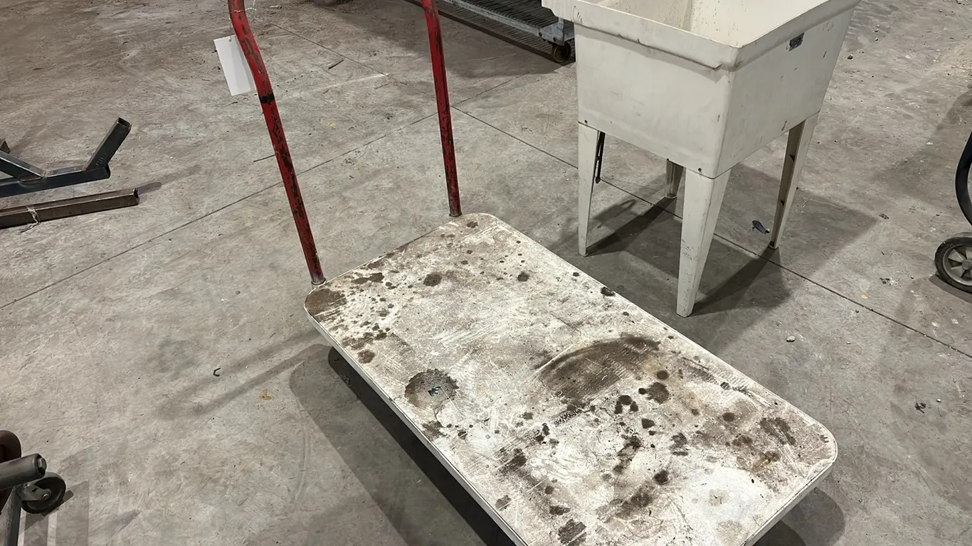 25" x 48" Shop Cart with Wheels