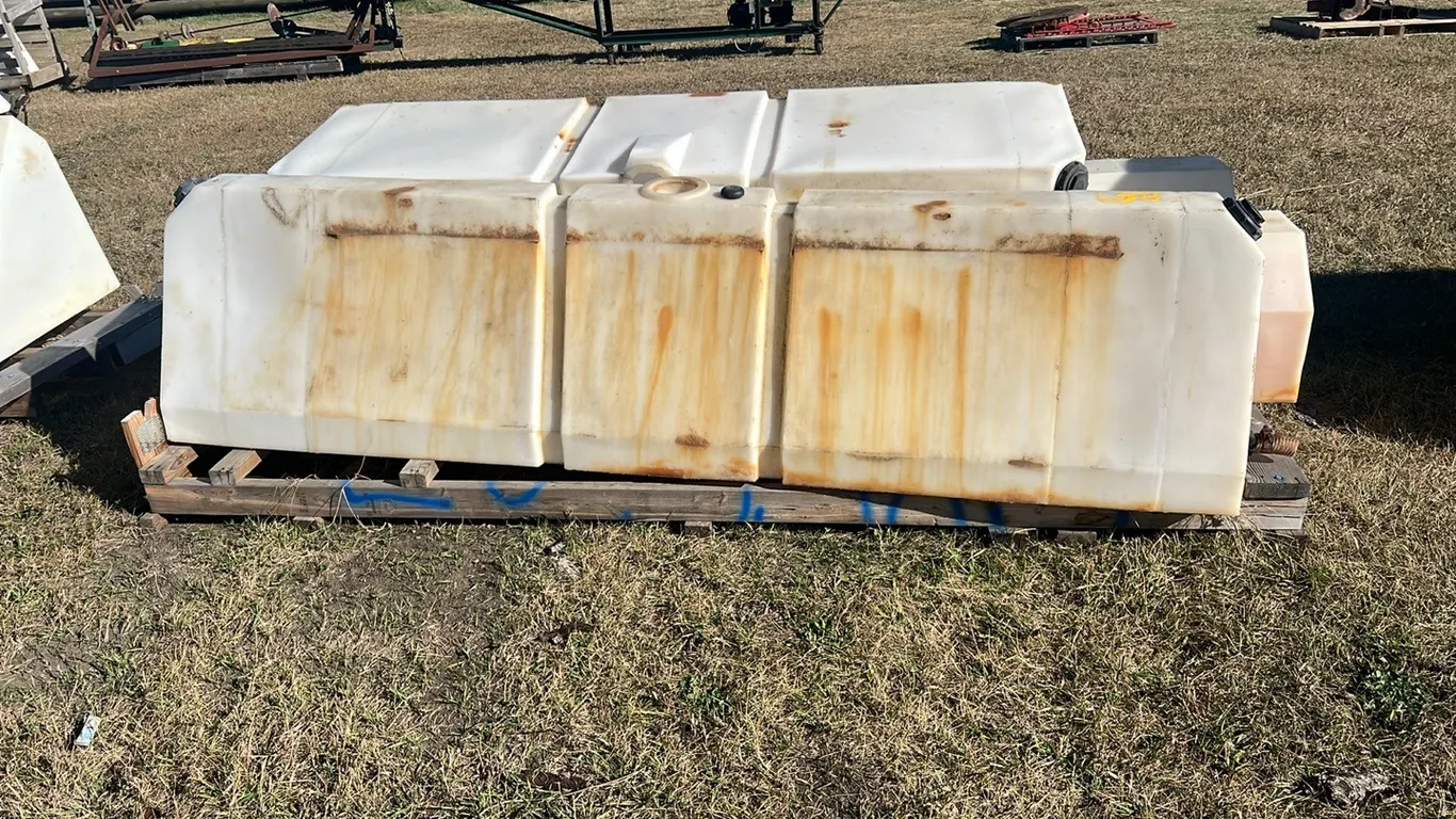 (4) Poly Water Tanks Filled Traffic Barricades Various Sizes and Styles