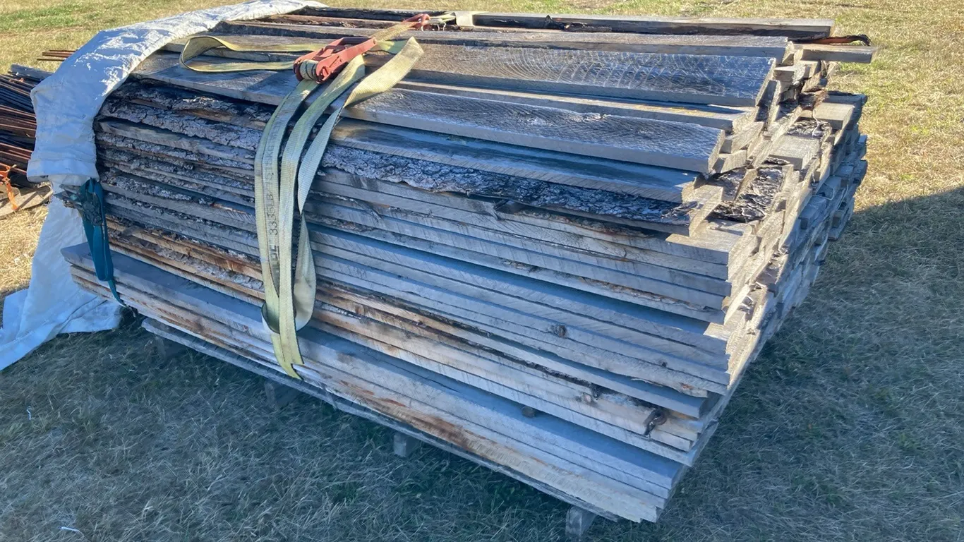 Bundle of 1"x6"x78" Wood Slabs