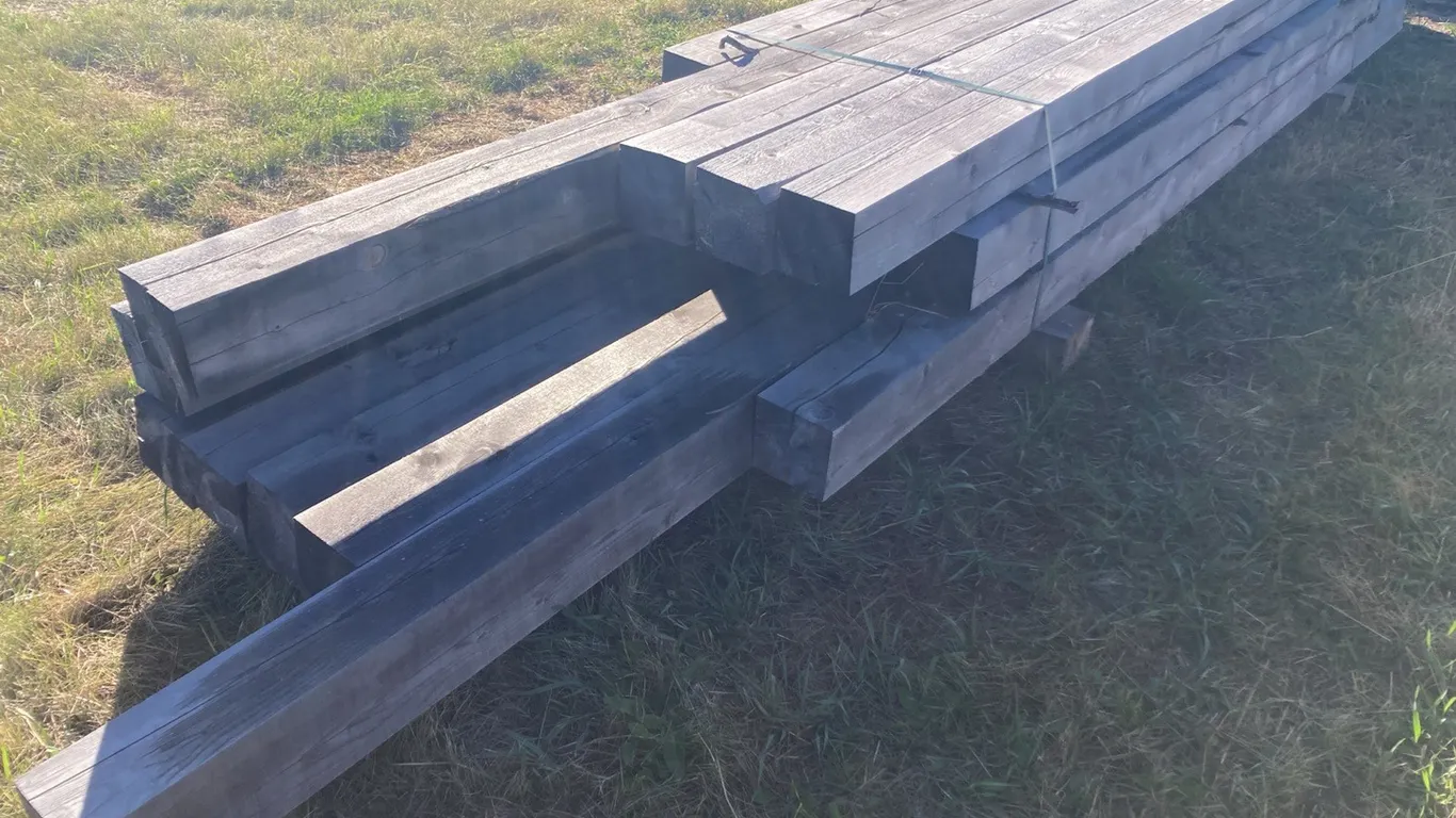 (17) 6" x 6" x 8 ' - 18' Various Lengths Posts