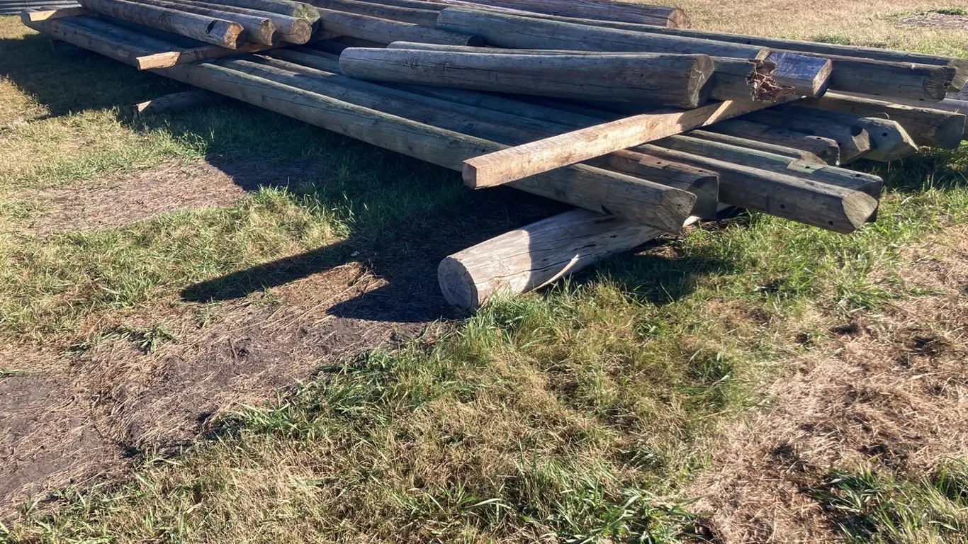 (26) Treated Telephone Poles 8' - 35- Various Lengths and Dimensions