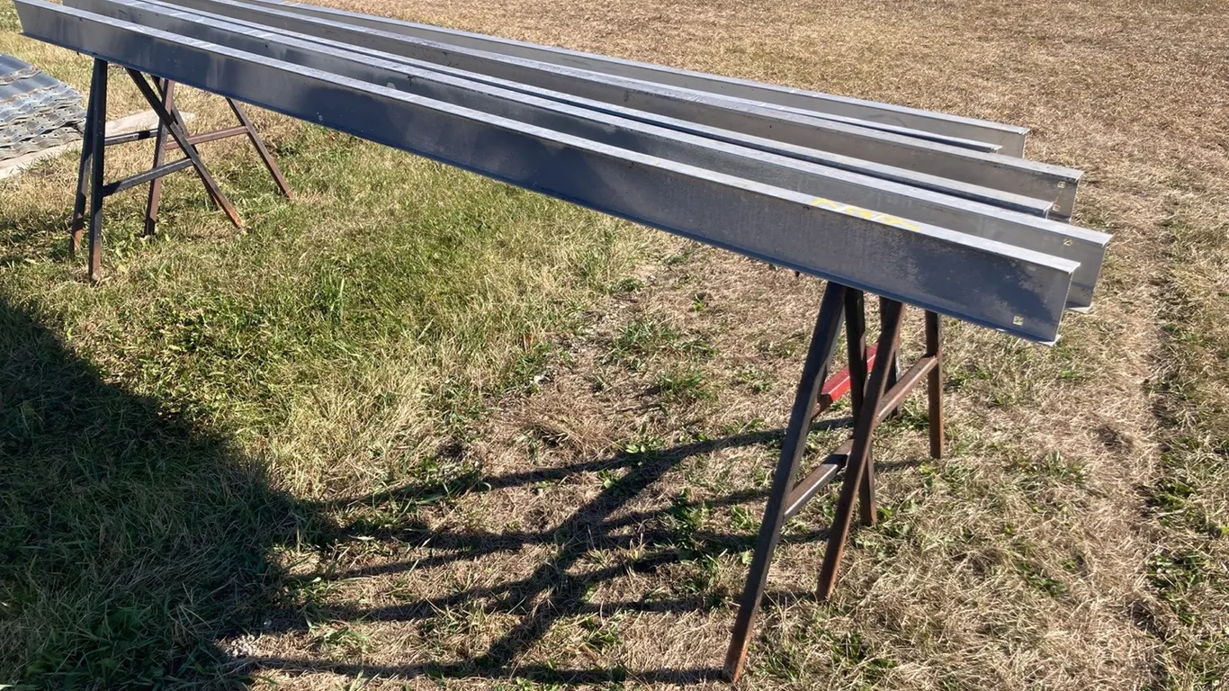 (3) 8' Aluminum Saw Horses