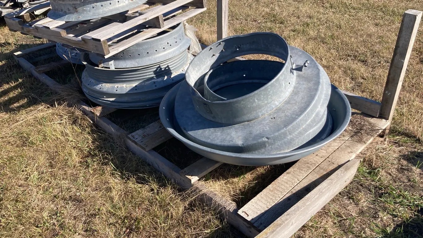 Large Assortment of Grain Bin Spouts