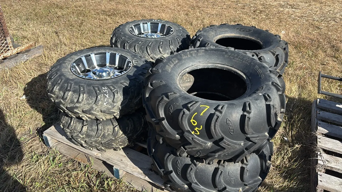 (8) Quad Tires