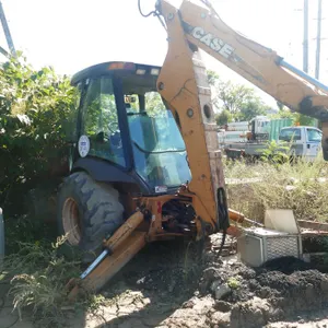 (#1)  2002 Case 590 Super M Backhoe w/ Extendahoe