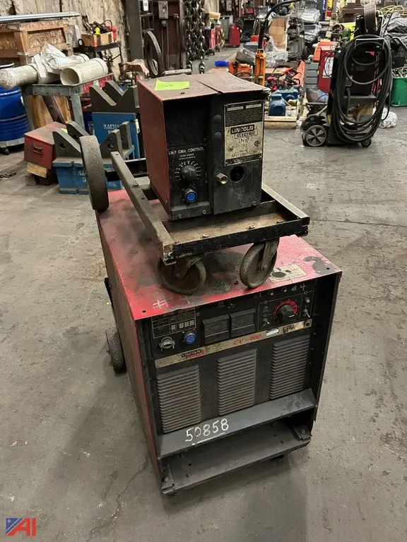 Lincoln Electric CV-400 Welder and LN-7 Feeder