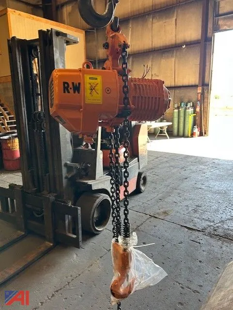 R.W. 2 Ton Capacity Electric Chain Hoist