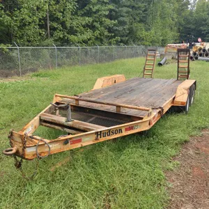 2008 Hudson Brothers HSE 14 16' Equipment Trailer with Ramps