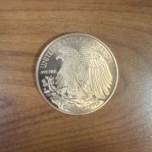 (20) US of America Liberty 1 Ounce Copper Coins