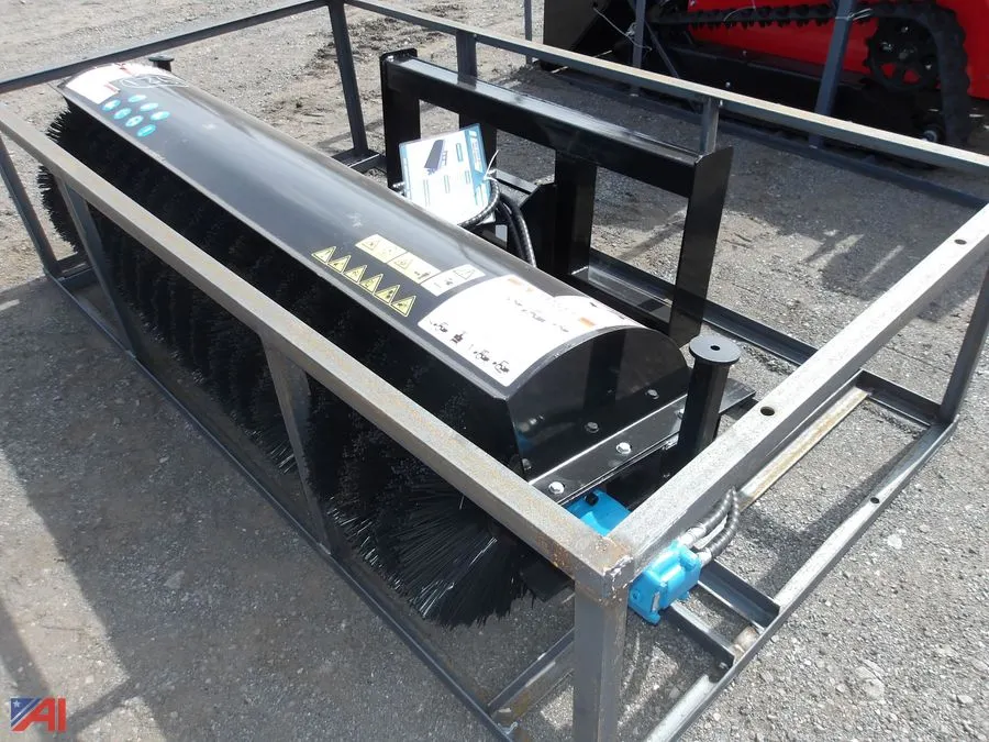 Skid Steer Angle Broom