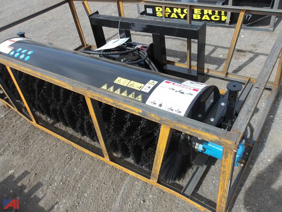 Skid Steer Angle Broom