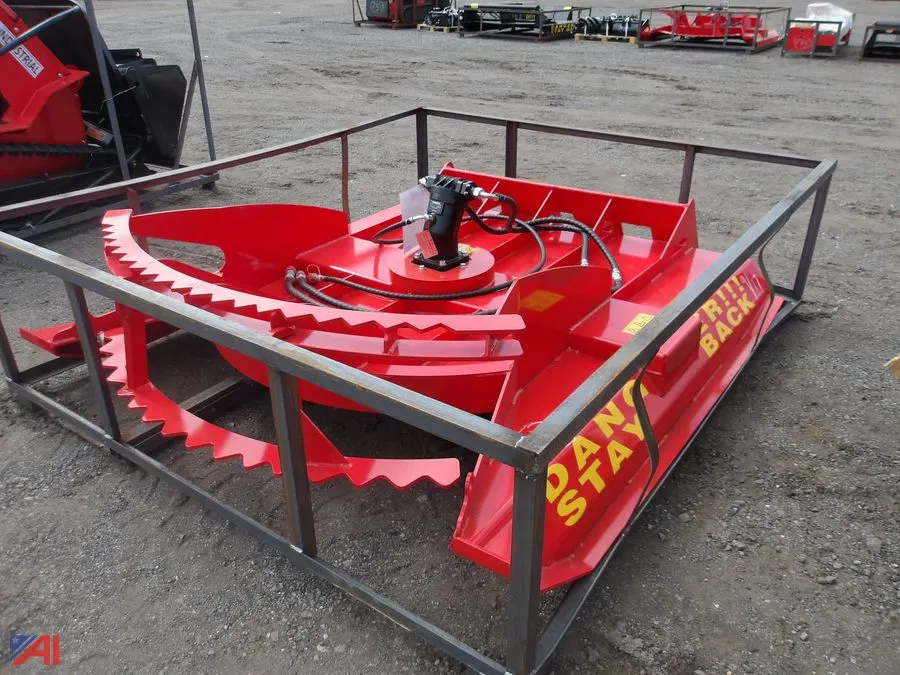 Skid Steer Heavy Duty Brush Cutter