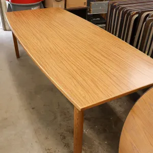 (12) Oak Armchairs and (1) Oak Table