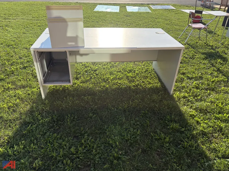 White Teacher Desk