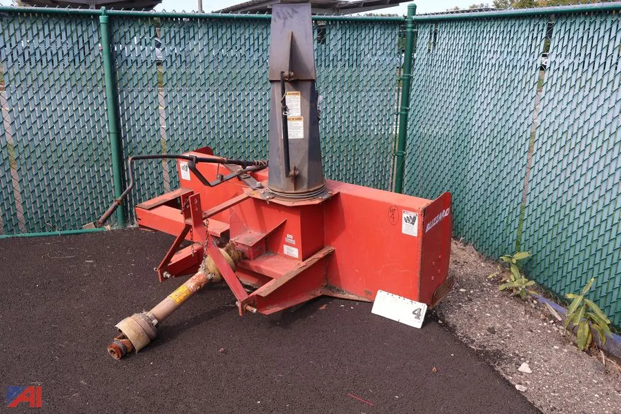 RAD Blizzard 3pt Snowblower