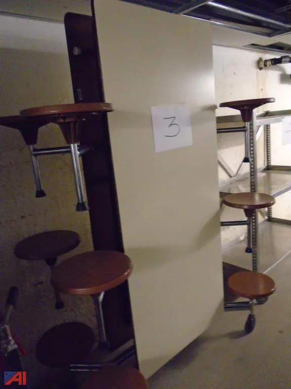 (1) 12' Cafeteria Table