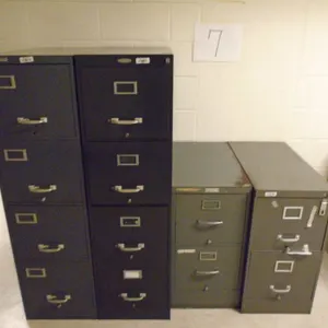 (4) Filing Cabinets