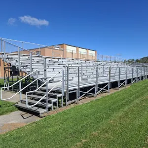 100' Long Aluminum Bleachers
