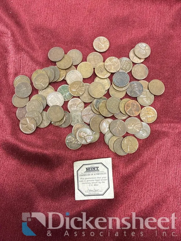 VARIETY OF WHEAT PENNIES LOT